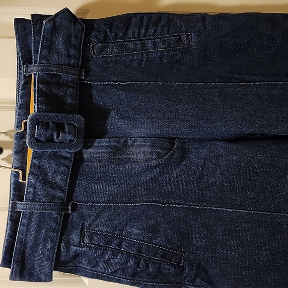 Sezane Lukas Trousers Indigo - Size 34 - Picture 10 of 10